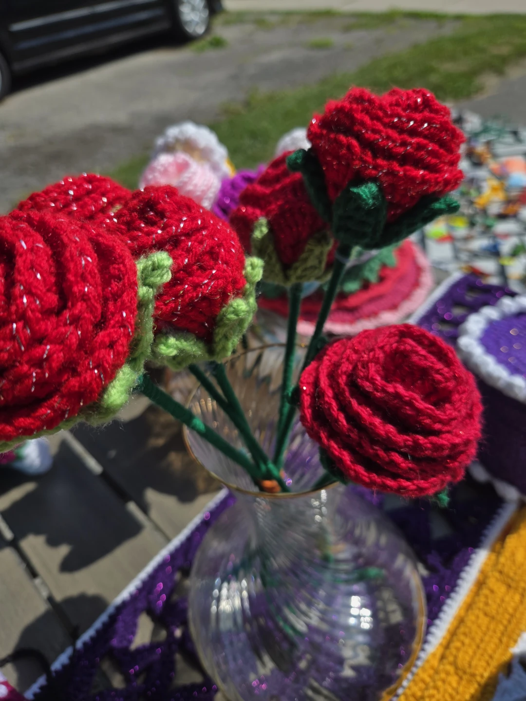 Handmade Crochet Items - Flowers, Potholders & More! - photo 4