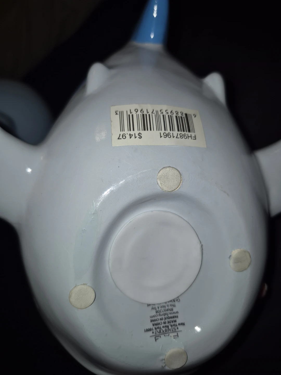 Blue Shark Ceramic Coin Bank - photo 3