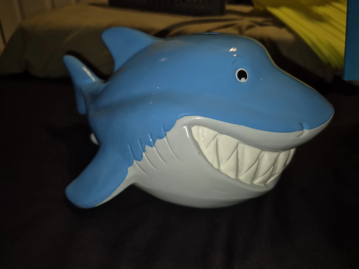 Blue Shark Ceramic Coin Bank - photo 4