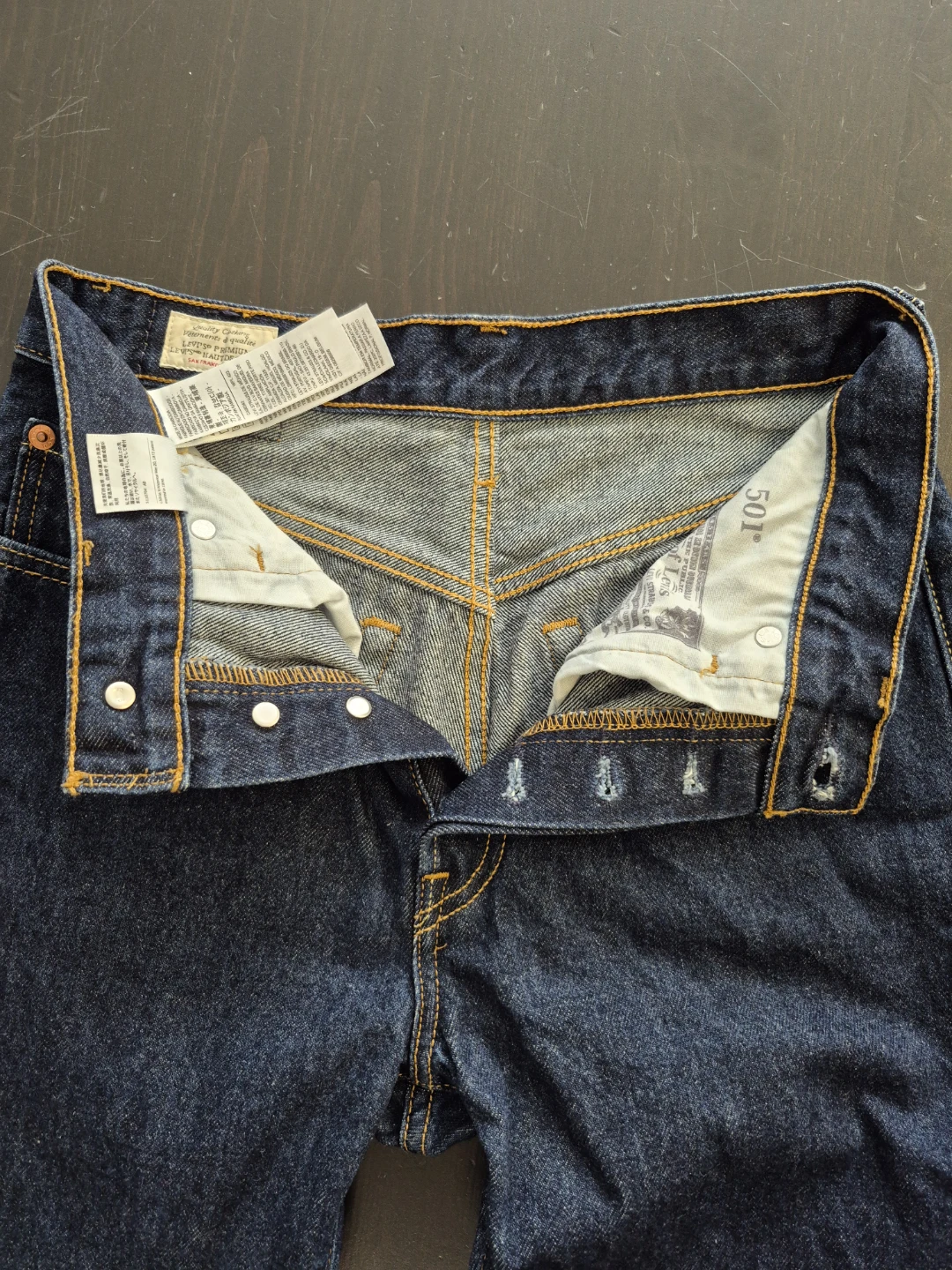 Levi's 501 Original Dark Wash