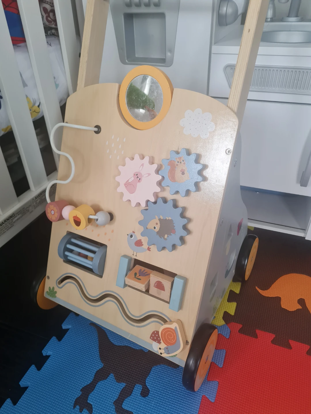 Wooden Activity Walker Toy