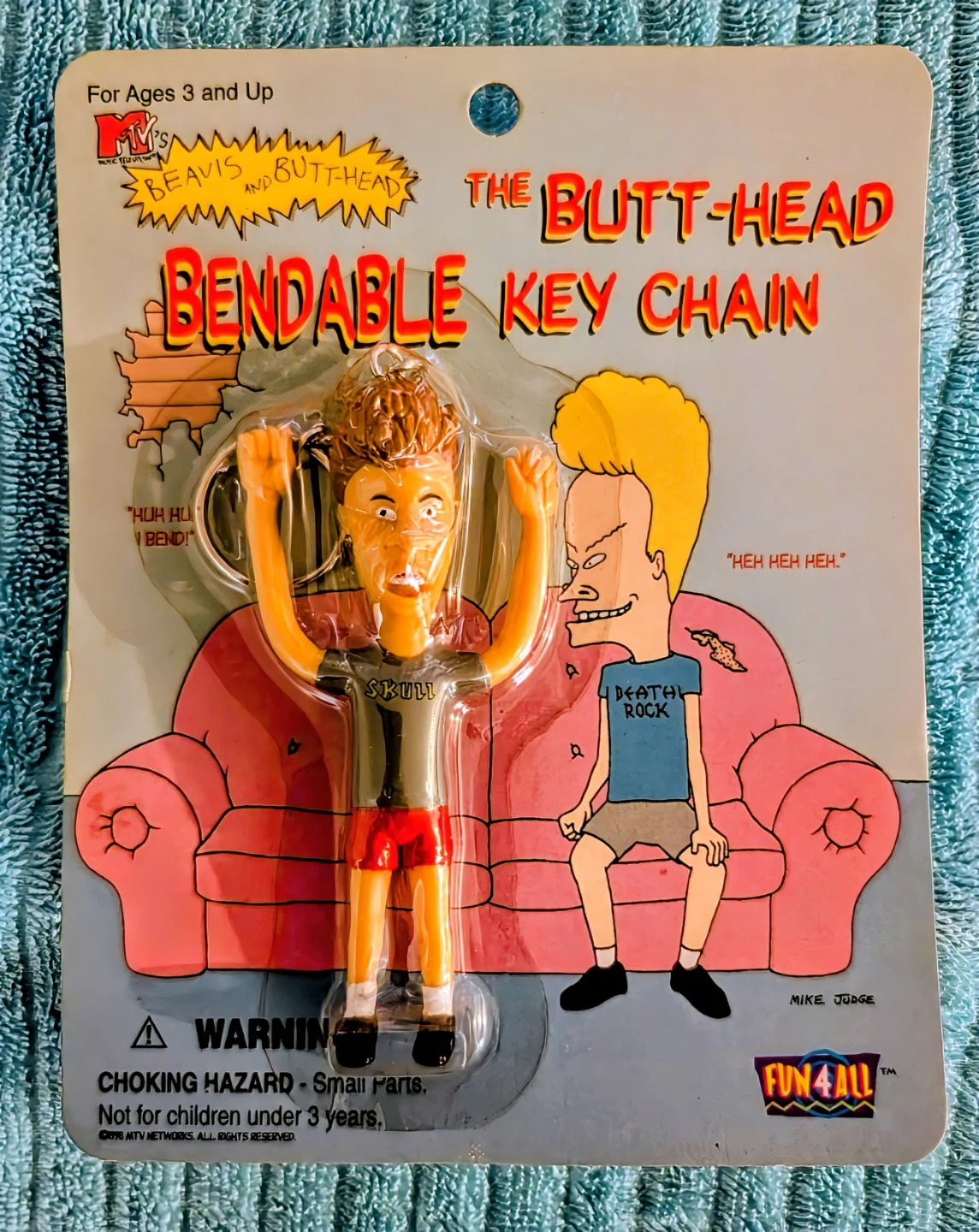 Beavis and Butt-Head Bendable Keychains (2 Pack) - photo 2