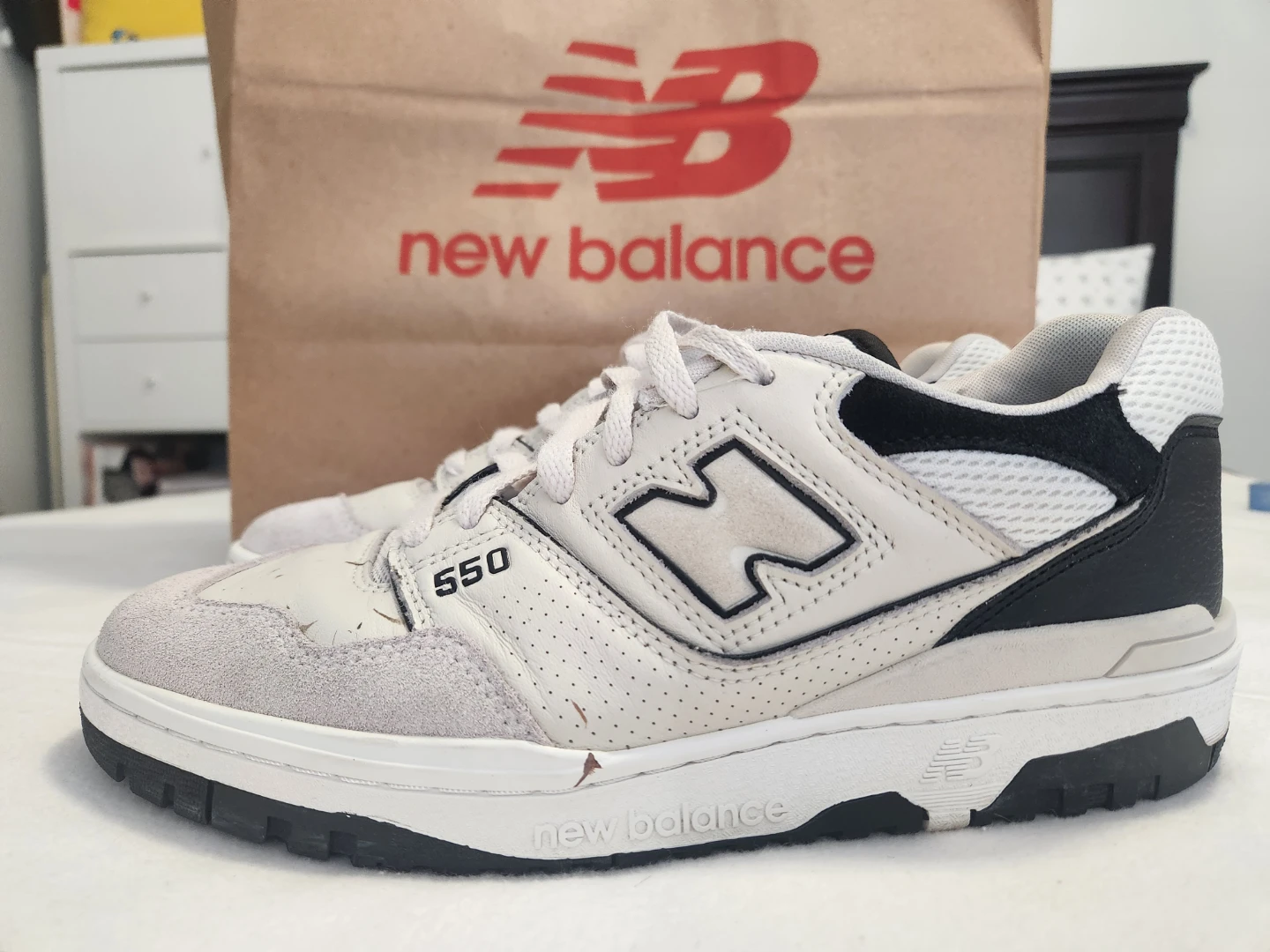 New balance 550 mens 9 US
