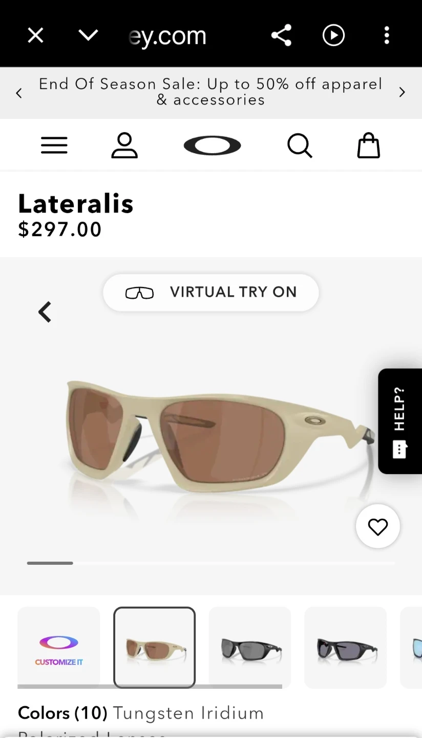 Oakley Men's Lateralis Sunglasses - photo 3
