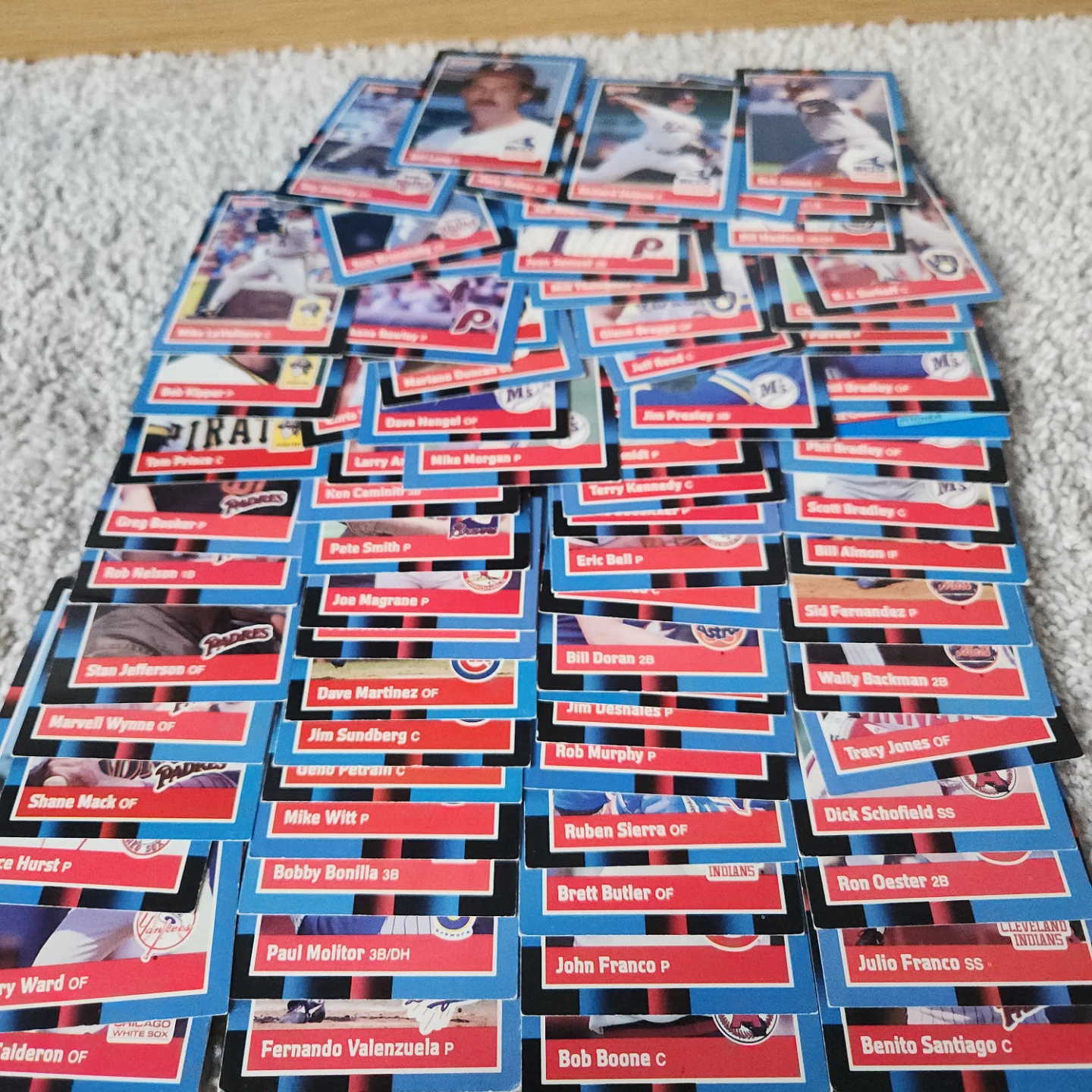 1988 Donruss Baseball Card Lot of 80 players - photo 3