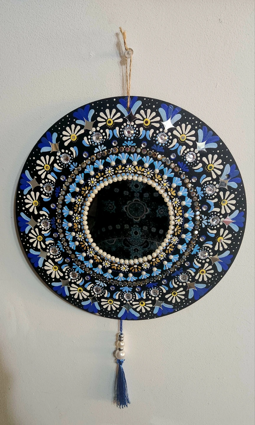 Decorative Mandala Mirror - photo 2