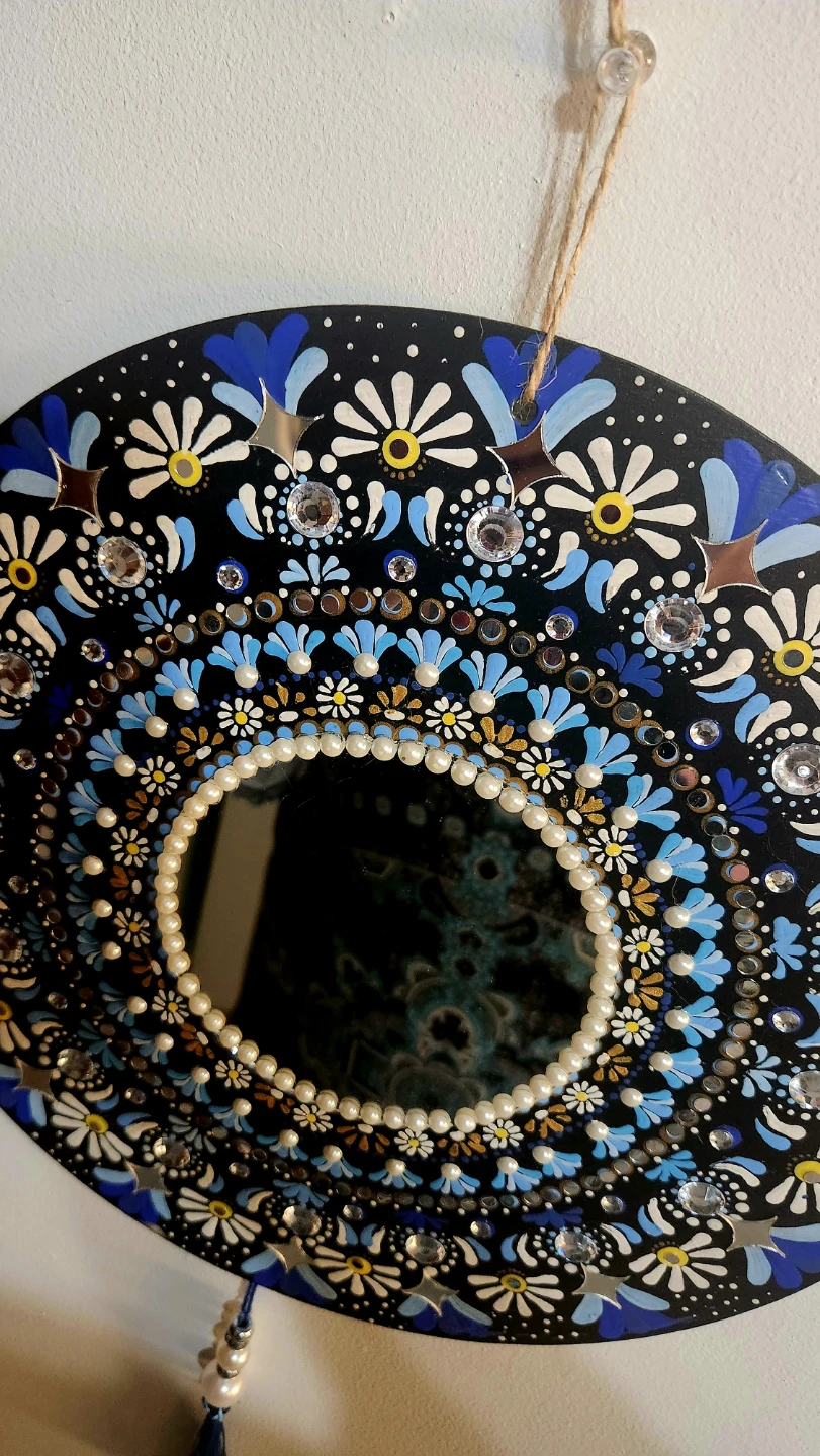 Decorative Mandala Mirror - photo 3