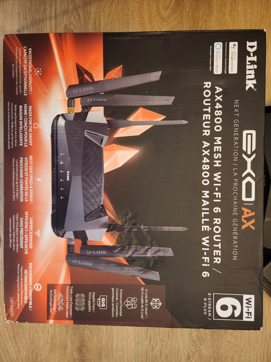 D-Link EXO AX4800 Mesh Wi-Fi 6 Router - photo 3