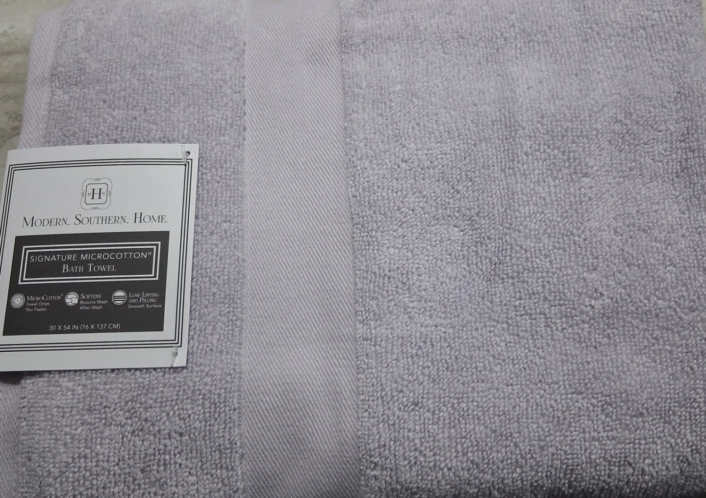 Modern Southern Home Microcotton Bath Towel