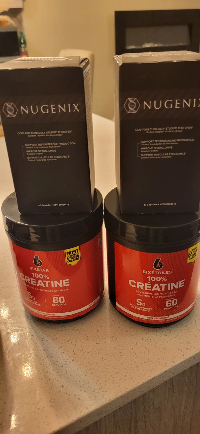 Nugenix, Six Star Creatine & Crossfuel Pre-Workout Bundle - photo 5