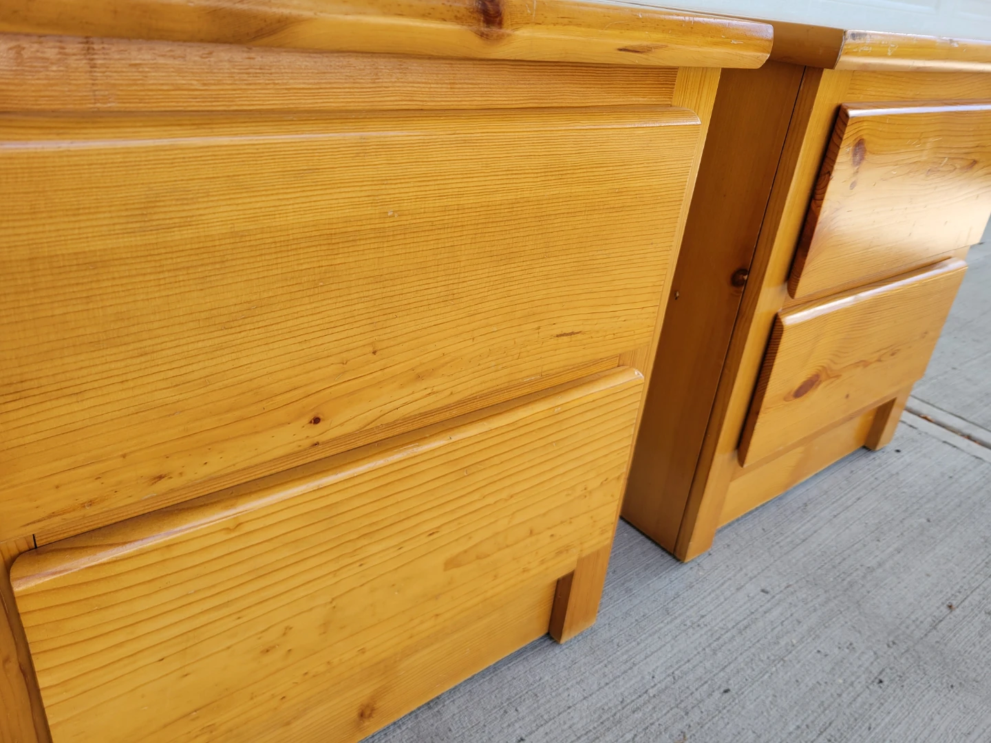 Beautiful Solid Wood Nightstands / Bedside Tables- $80 Each. - photo 3