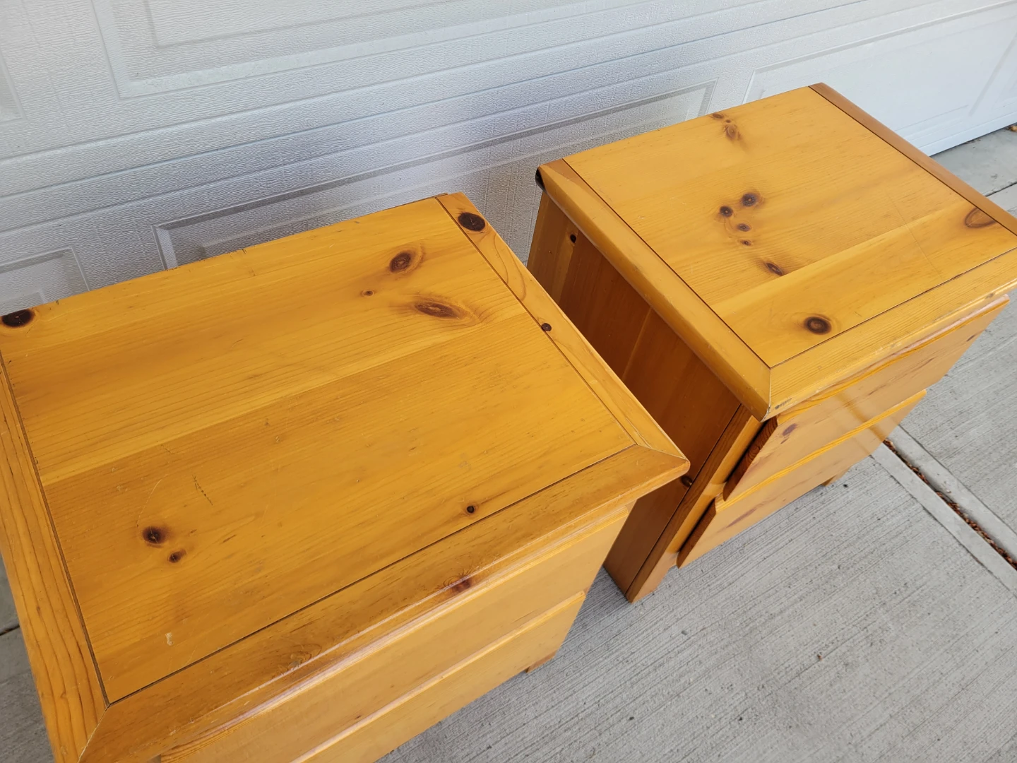 Beautiful Solid Wood Nightstands / Bedside Tables- $80 Each. - photo 5