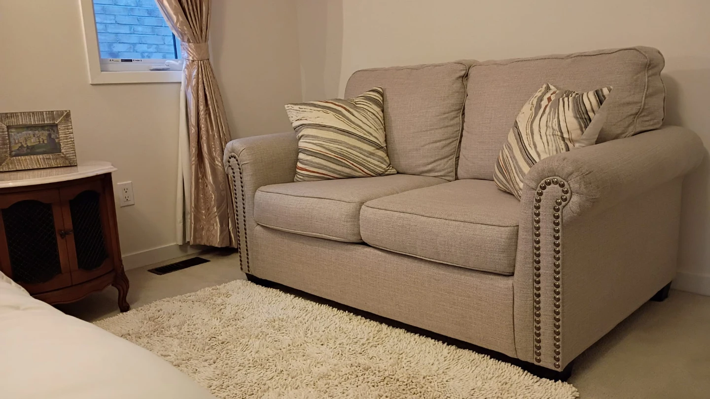 Ashley Loveseat Sofa with Cushions - photo 2