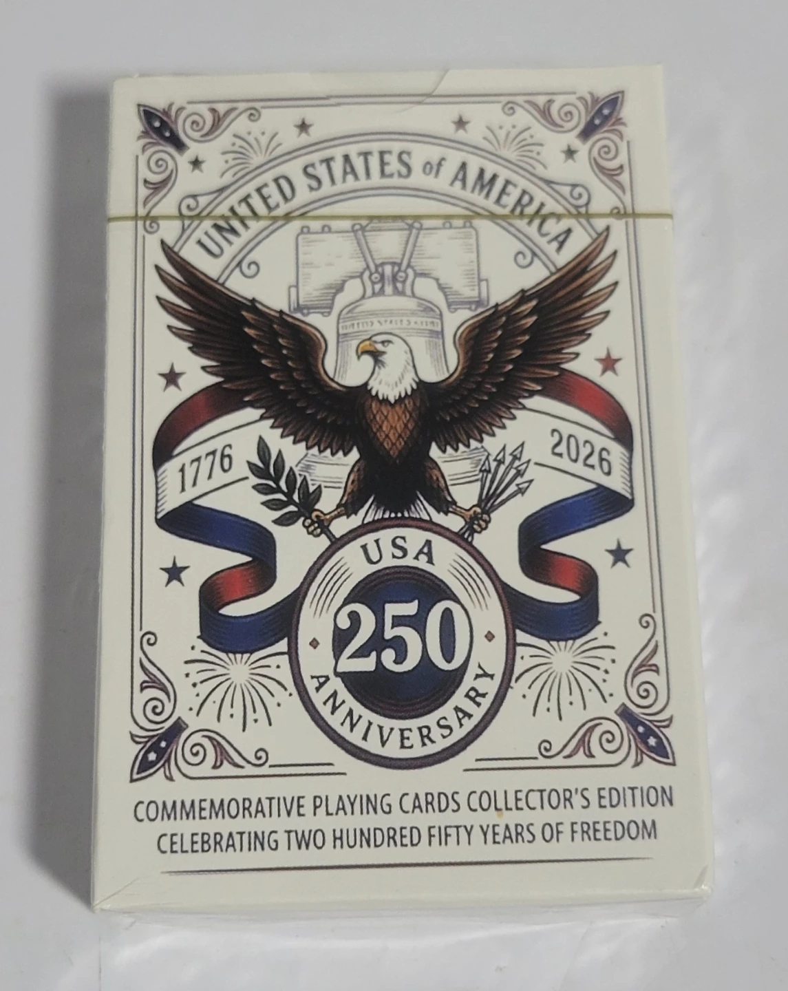 USA 250th Anniversary Commemorative Playing Cards
