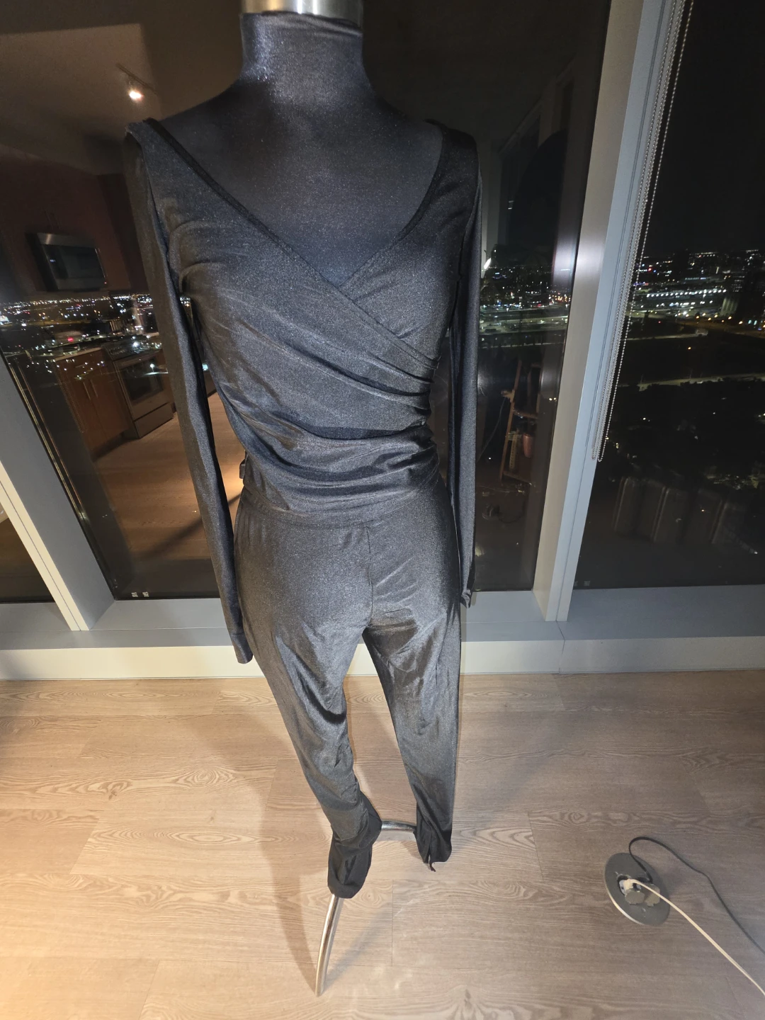 Wrap Top and Pants Set - photo 2