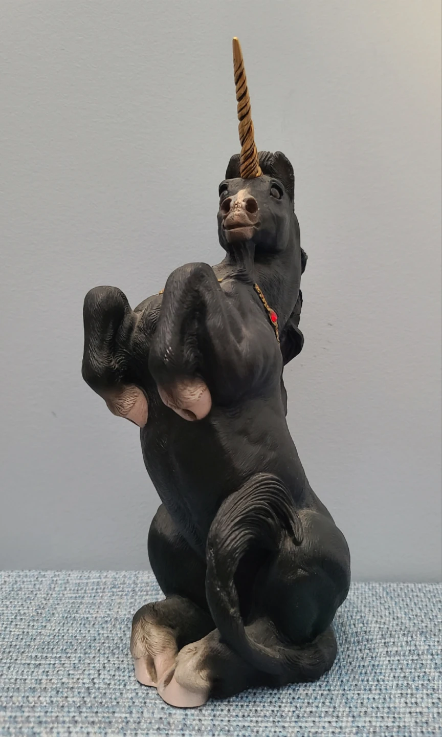 Windstone Editions Black Unicorn Figurine