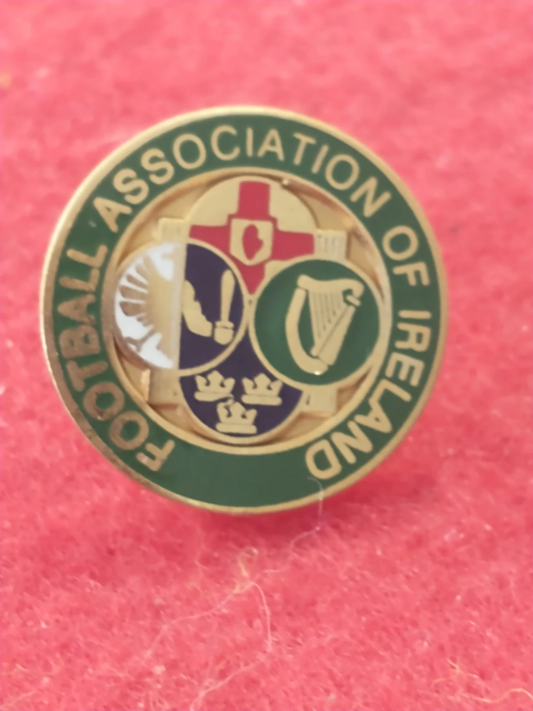 Beautiful! Football Association of Ireland Pin