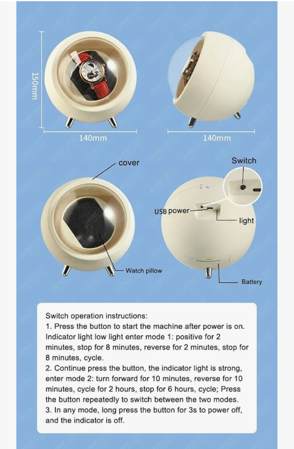 Automatic Watch Winder - photo 3