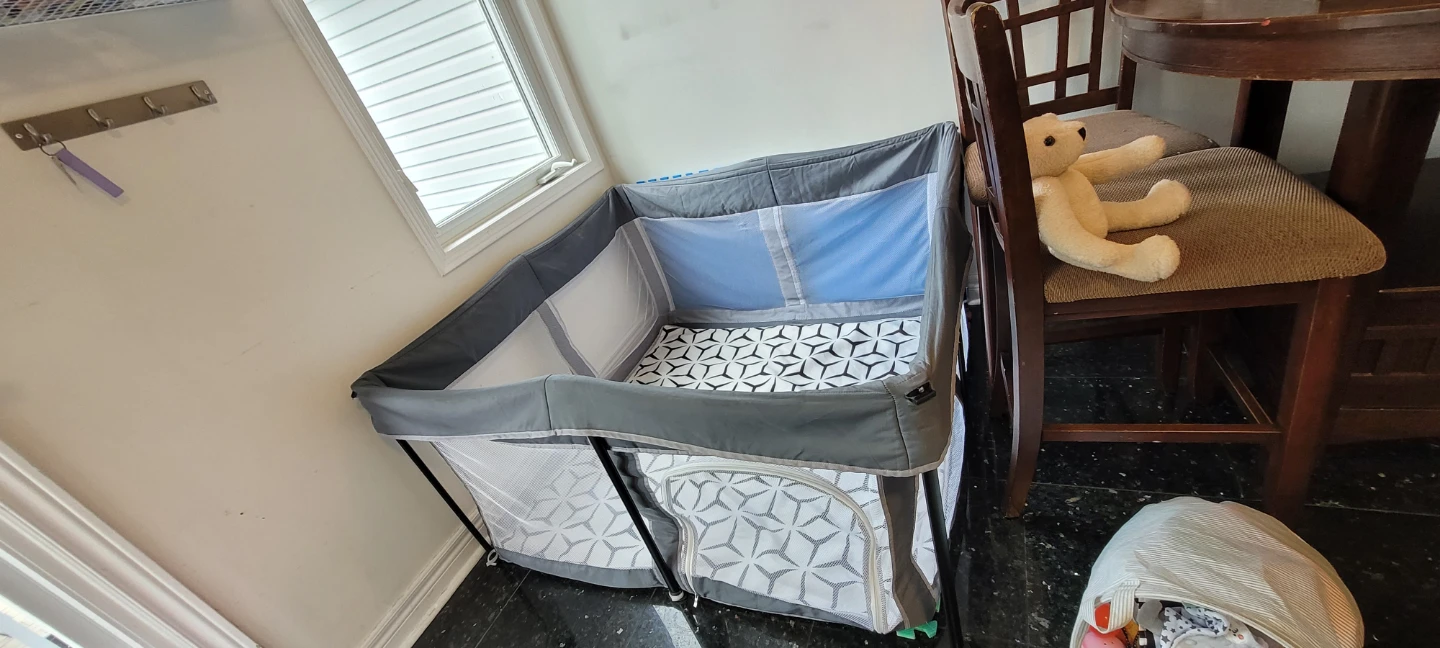 Foldable Baby Playpen with Mat - photo 2