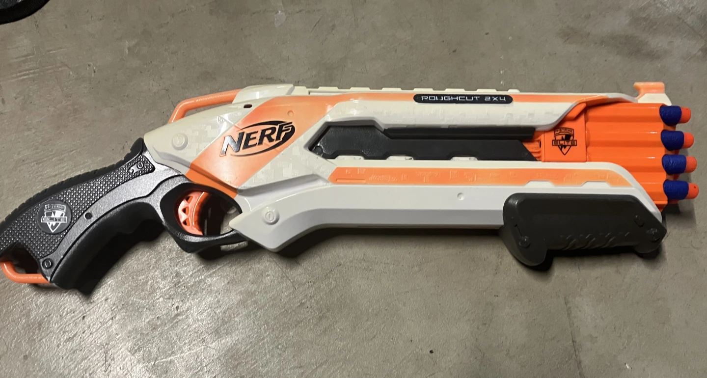 Nerf gun bundle  various ammunition  mesh /plastic vest - photo 2