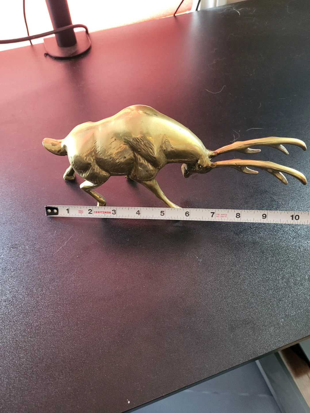 Brass Deer Figurine - photo 4
