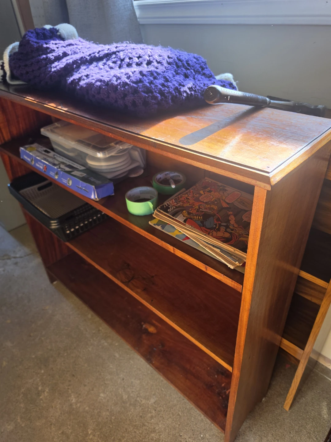 Wooden Bookcase - photo 4