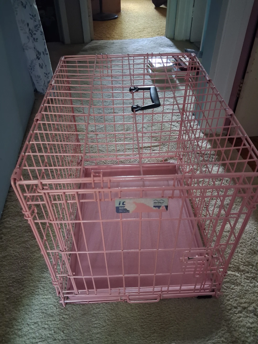 Pink Dog Crate - photo 3