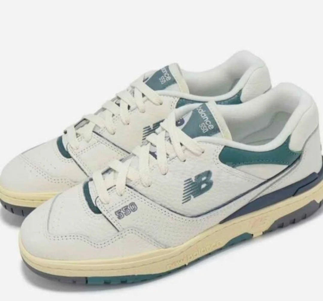 New Balance 550 [BB550PTB] Men Casual Shoes White/Green (5.5/7)