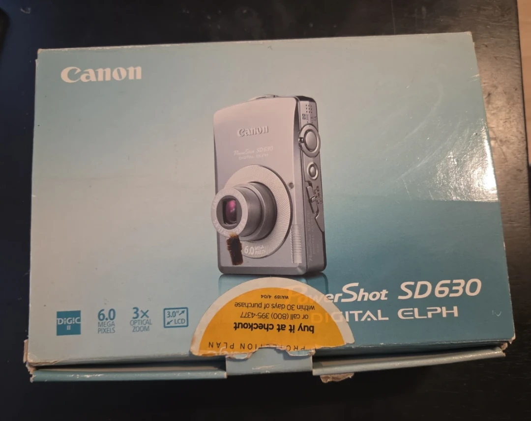 Canon PowerShot SD630 Digital ELPH Camera