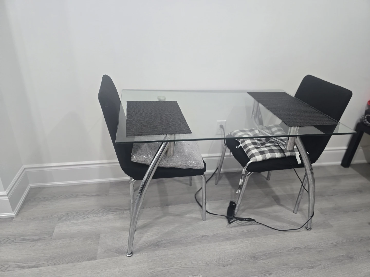 Glass dining set - photo 2