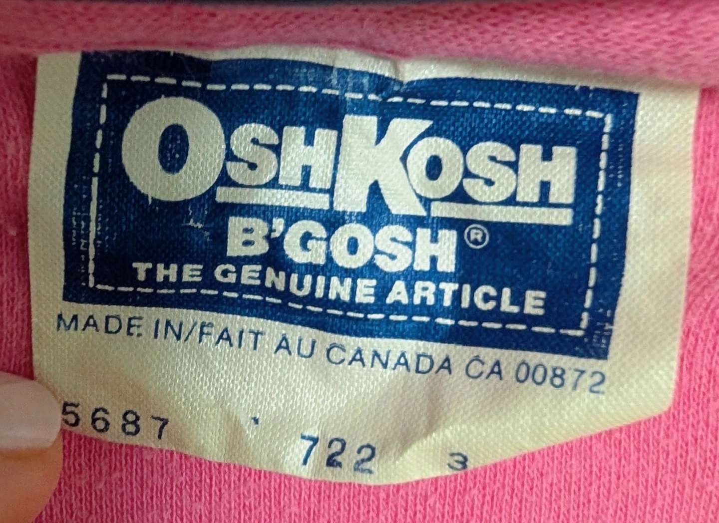 OshKosh B'gosh pink polo shirt - Girls Size 3 - photo 2