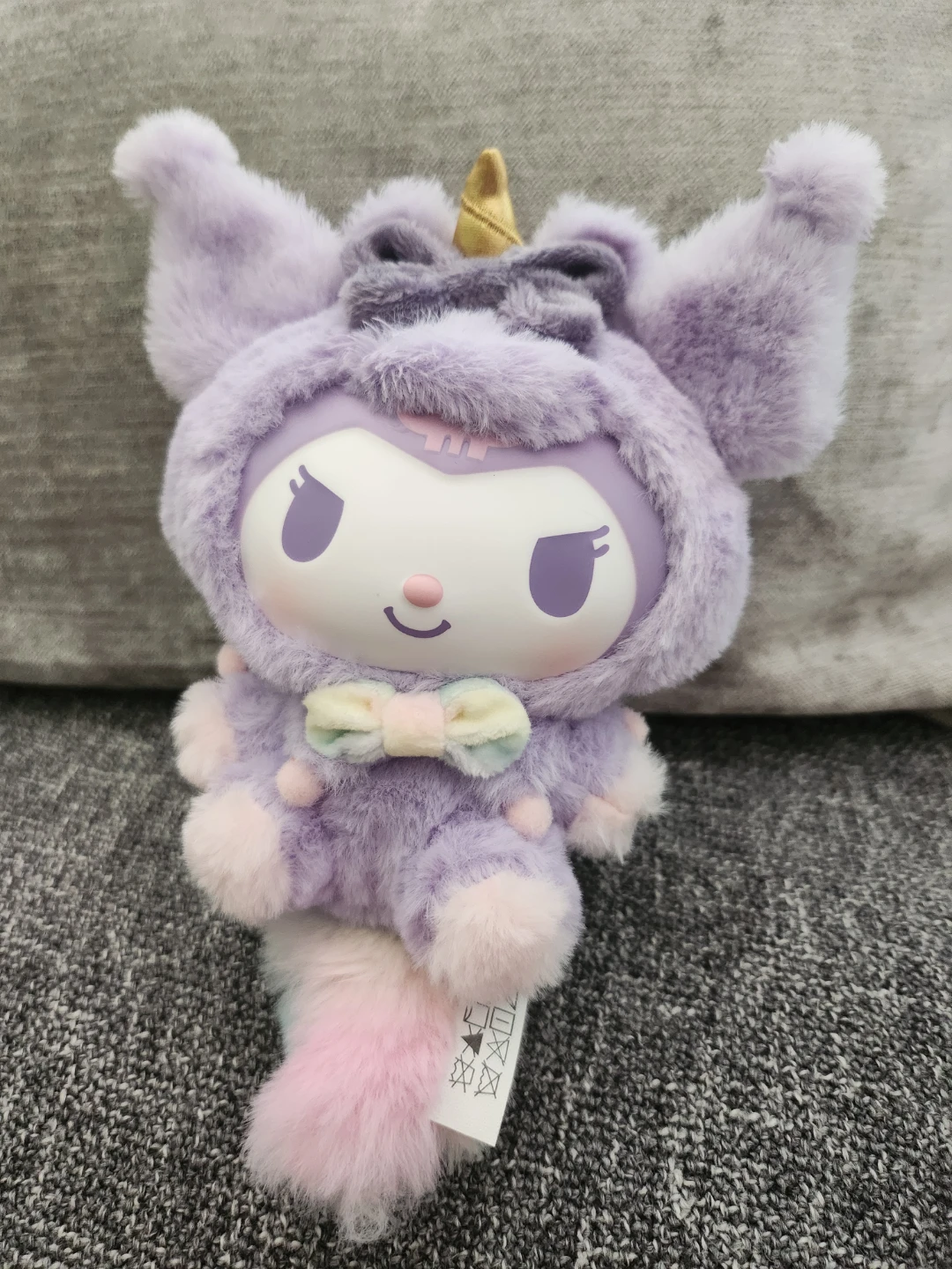 Sanrio My Melody Kuromi Plush Keychain