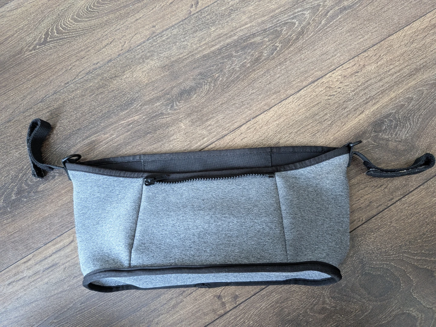 Grey Stroller Organizer Bag