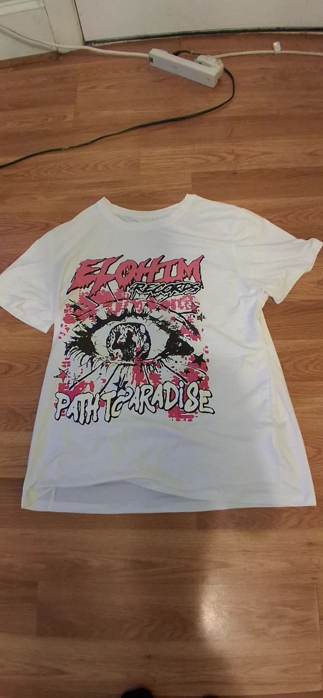 White Graphic T-Shirt