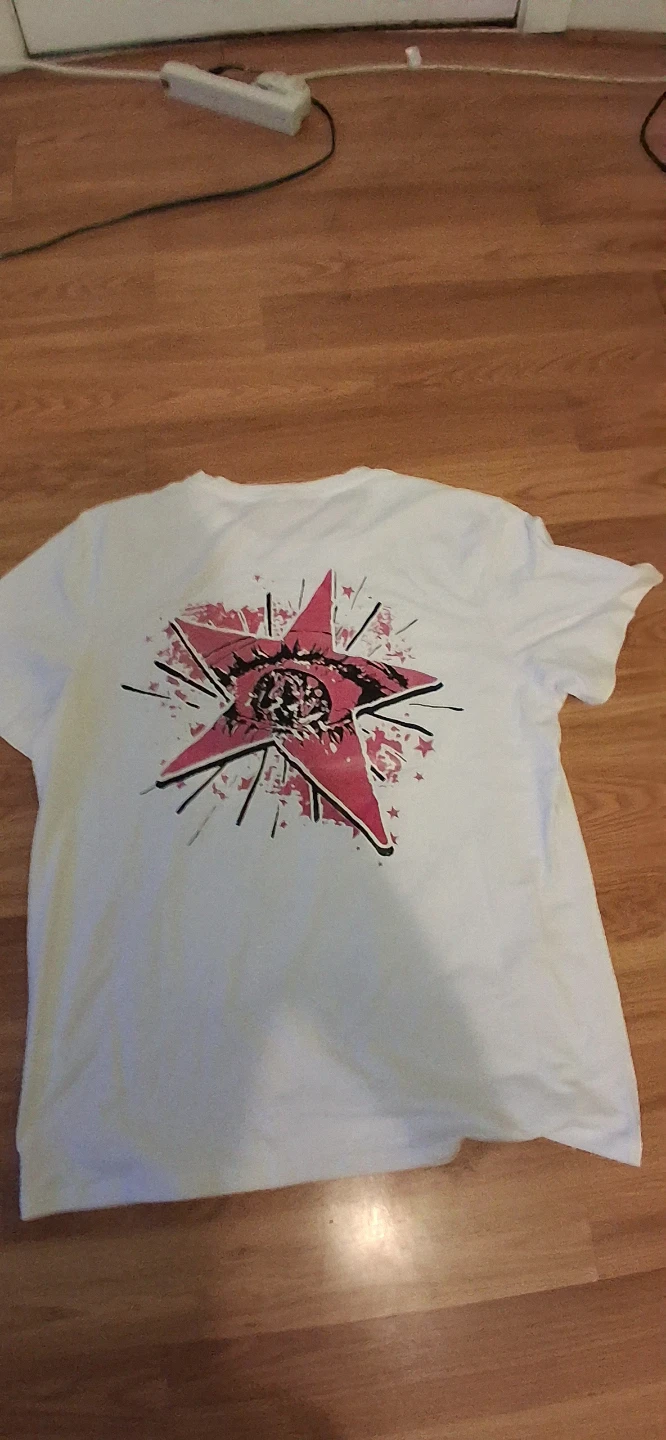 White Graphic T-Shirt - photo 2