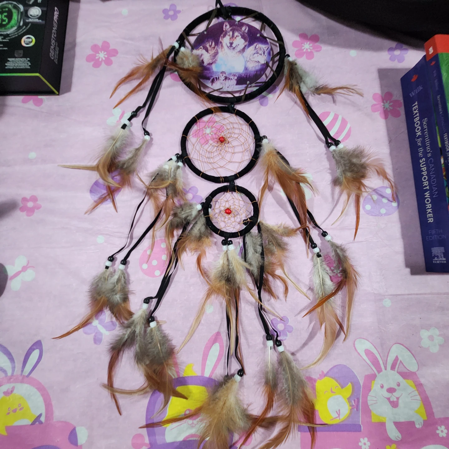 Wolf Dream Catcher