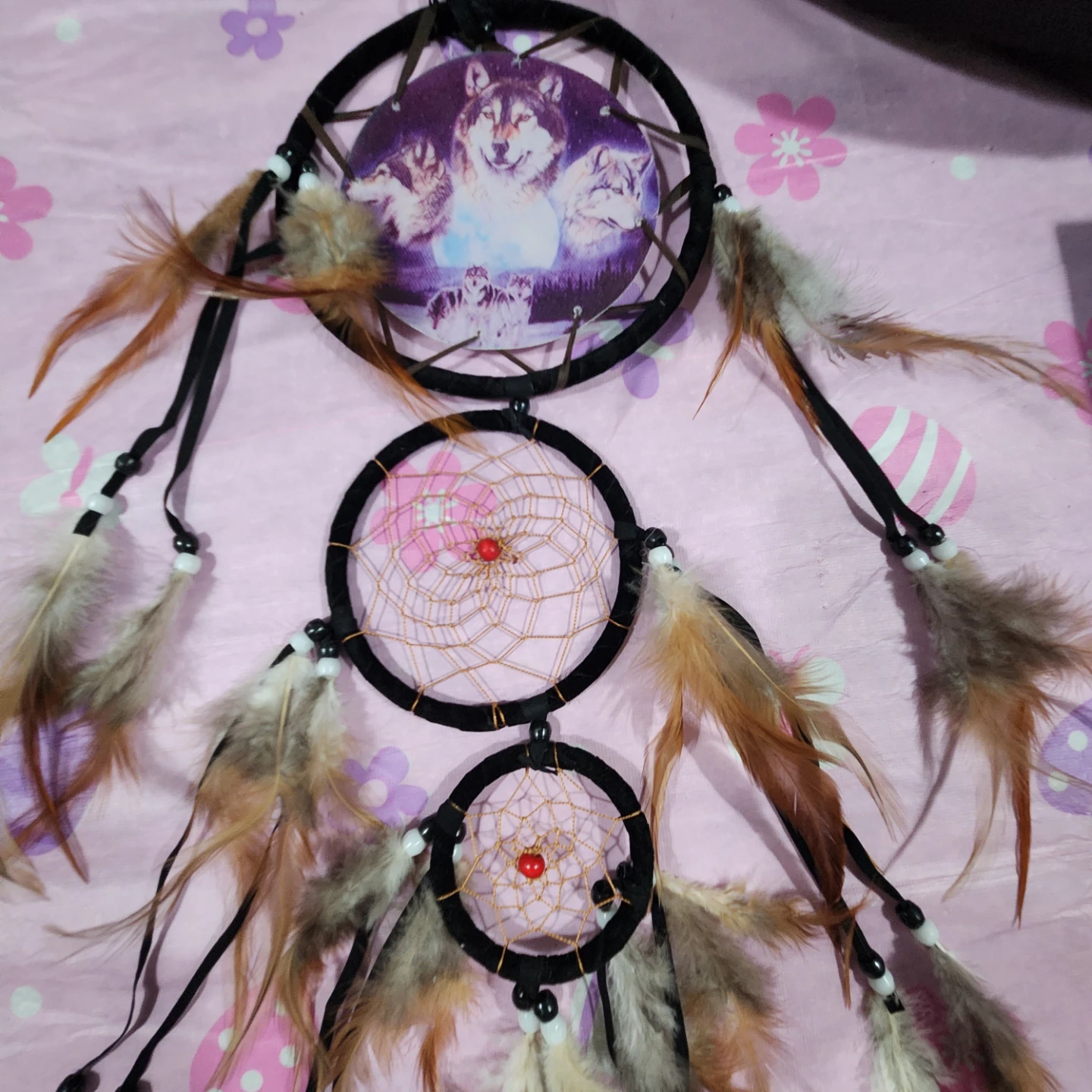 Wolf Dream Catcher - photo 2