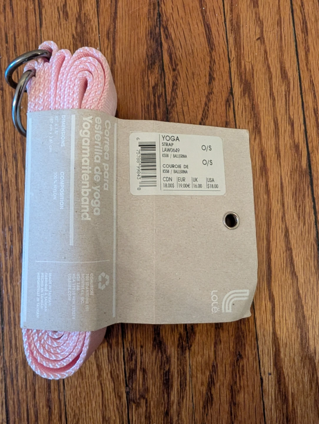 Lole Pink Yoga Mat Strap - photo 2
