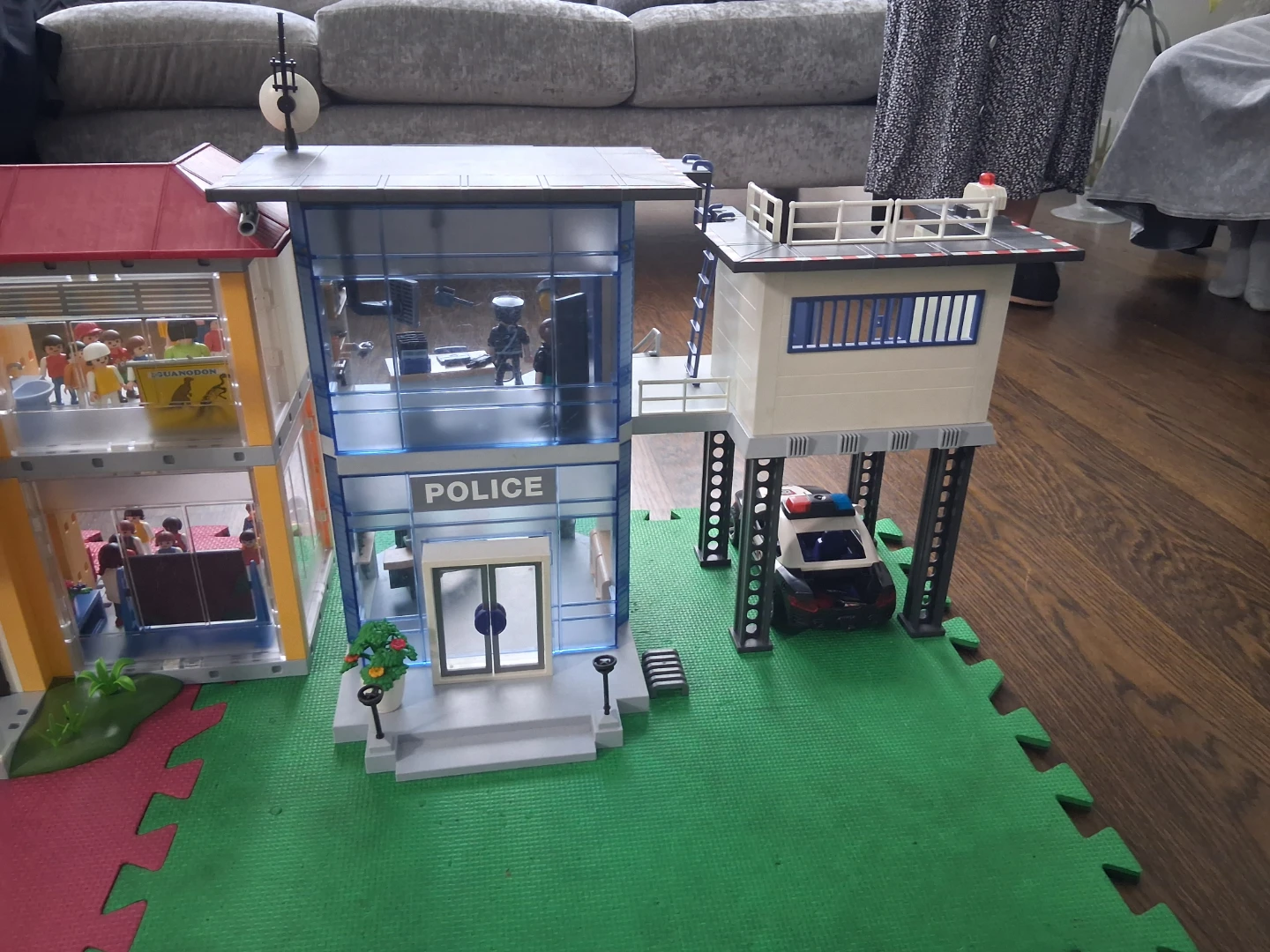 Playmobil Police Station with Car