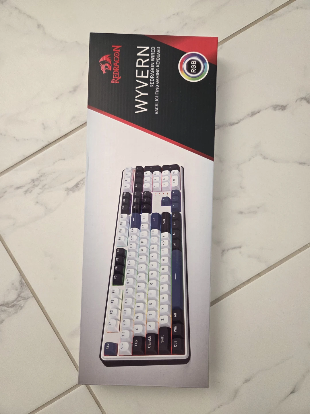 New Sealed Redragon Wyvern Backlighting Gaming Keyboard
