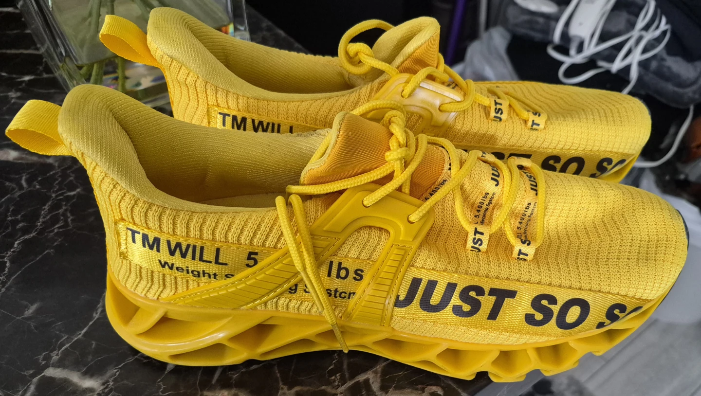 Yellow Athletic Shoes - photo 2