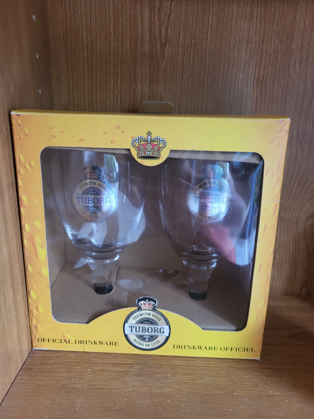 Tuborg Premium Beer Glasses (2-Pack)