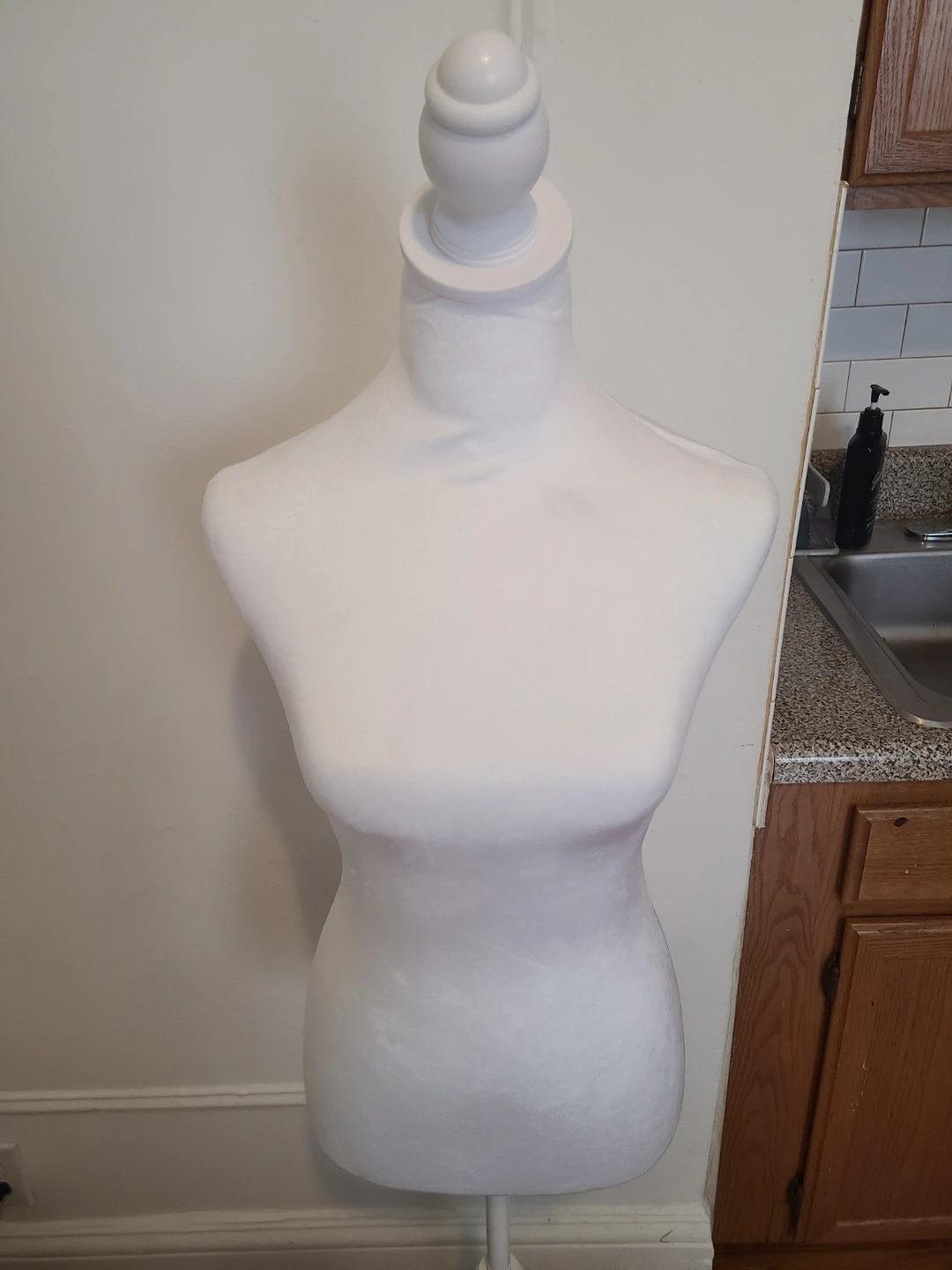 White Female Mannequin Dress Form Torso