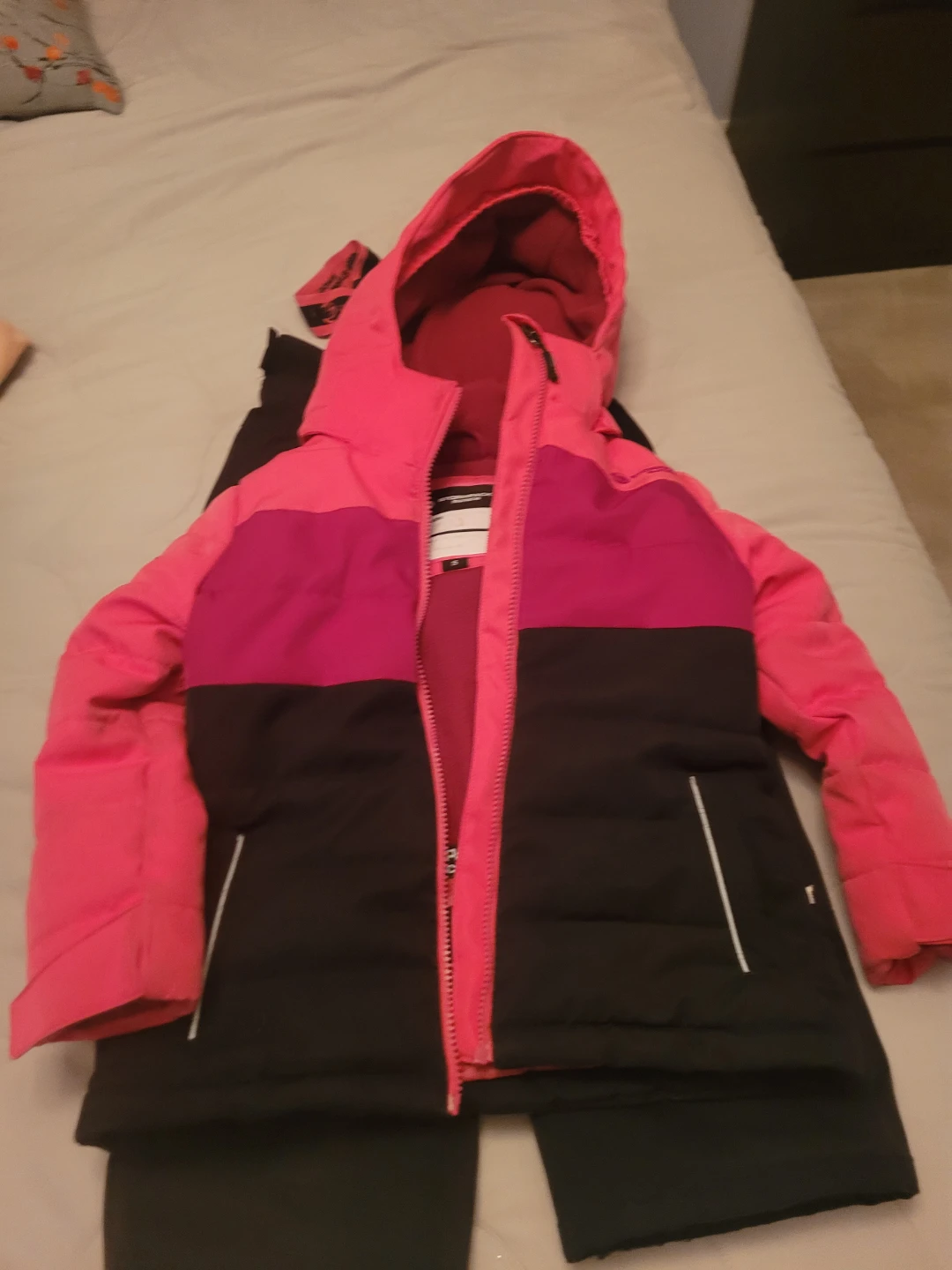 Sz 5 Girls Ski Jacket and Snow Pants Set - photo 2
