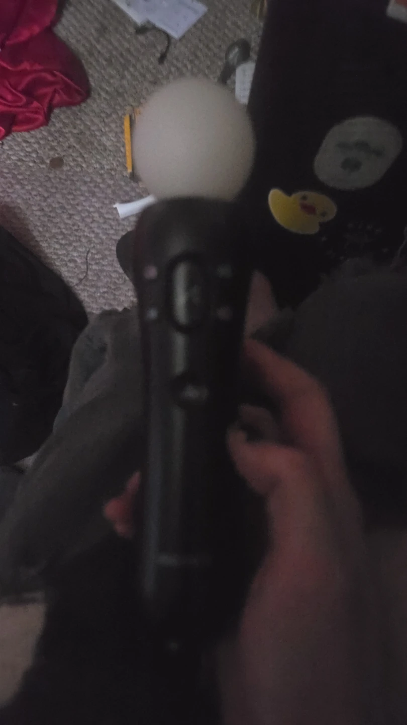 Black PlayStation Move Motion Controller