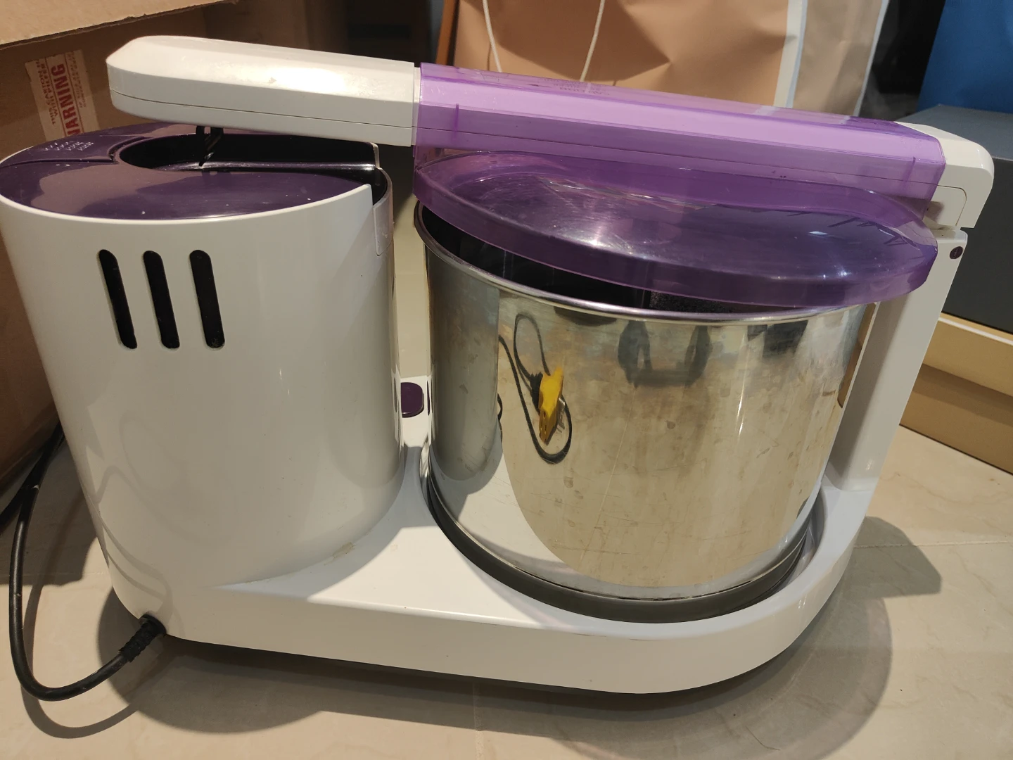Wet Grinder - Purple and White