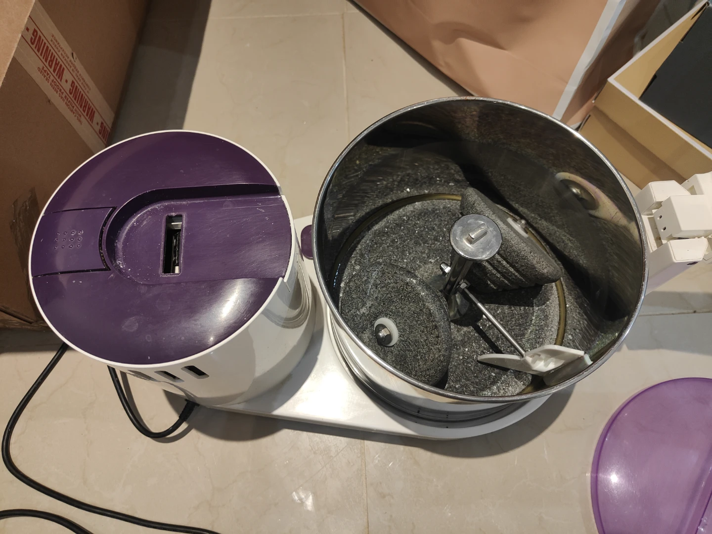 Wet Grinder - Purple and White - photo 2