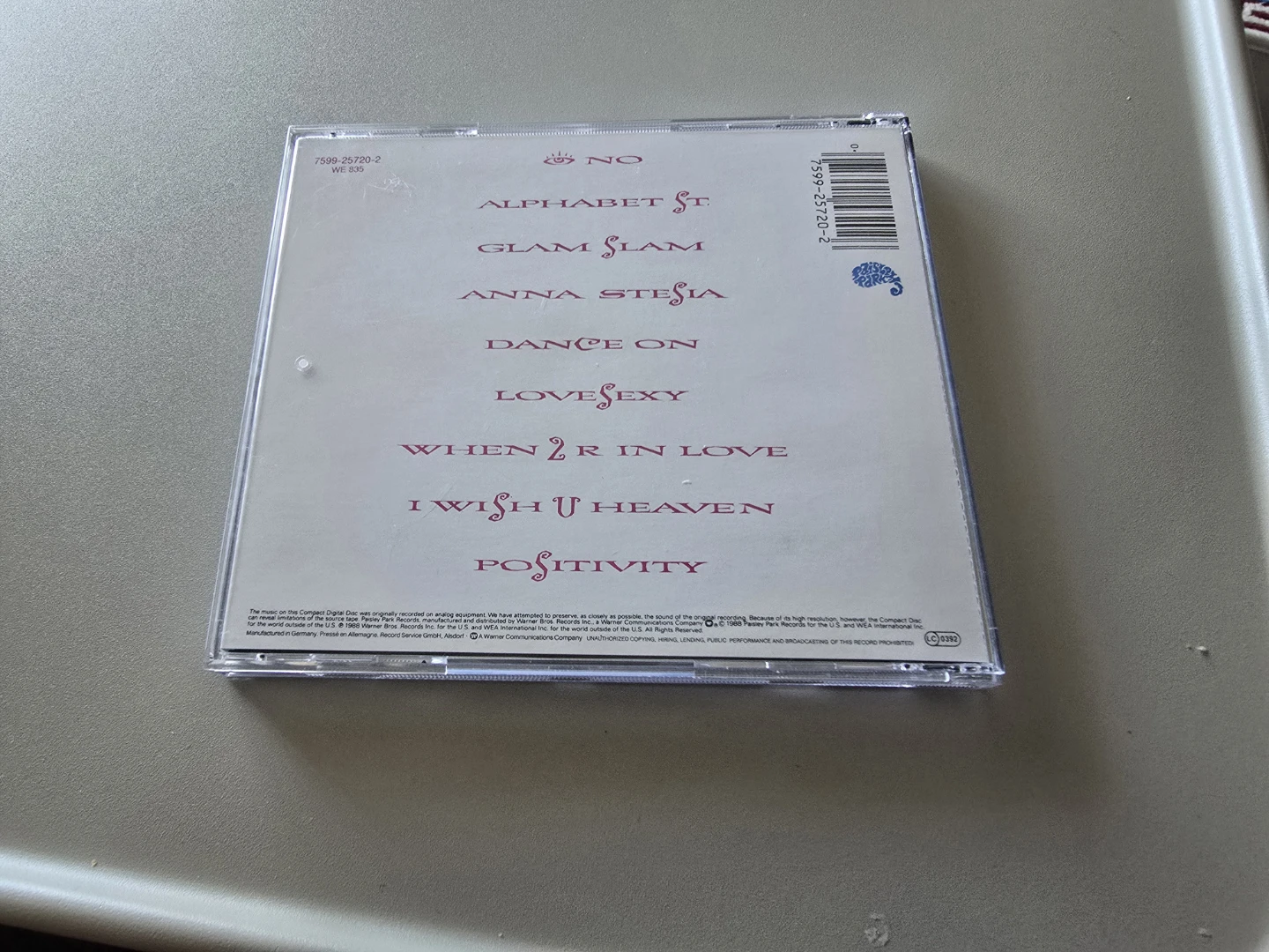 Prince - Love Sexy - U.K CD album - photo 2