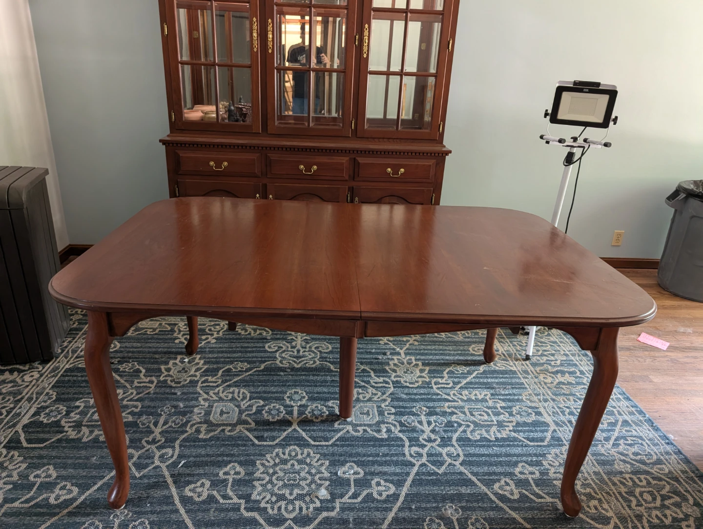 Amish made Dining Table with Hutch - photo 2