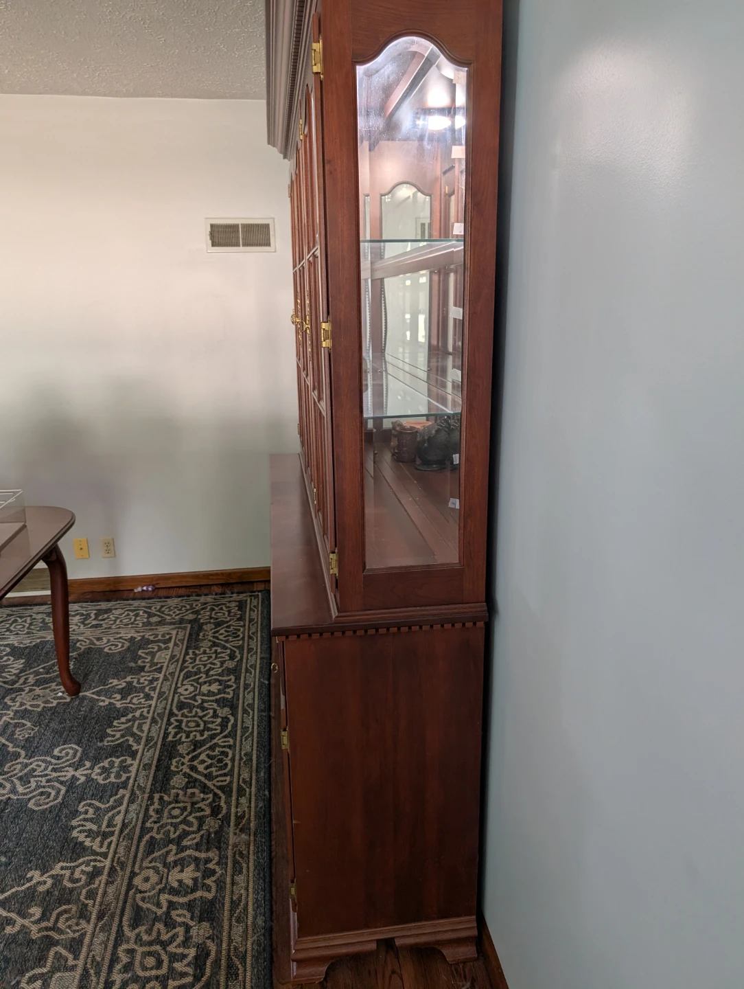 Amish made Dining Table with Hutch - photo 5